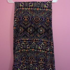 Lulu Luo Strapless Dress